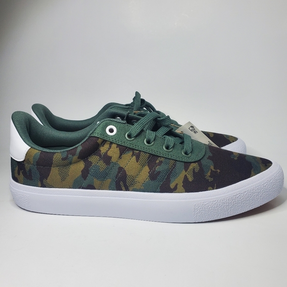 Adidas Vulc Raid3r Skateboarding Shoes - GW6640 'Camo' - Picture 1 of 9
